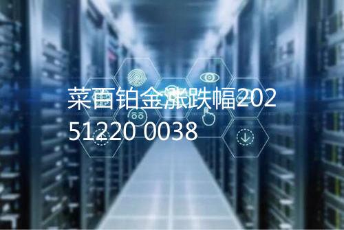 菜百铂金涨跌幅20251220 0038