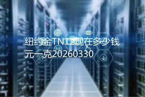 纽约金TN12现在多少钱元一克20260330