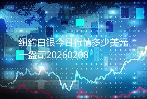 纽约白银今日行情多少美元一盎司20260208