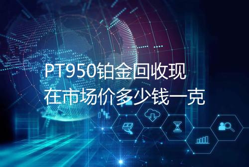 PT950铂金回收现在市场价多少钱一克