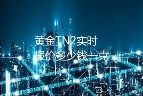 黄金TN2实时报价多少钱一克