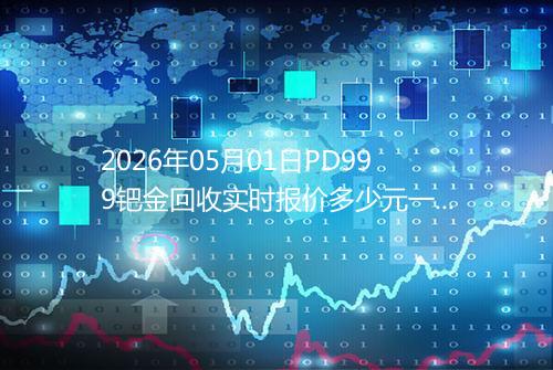 2026年05月01日PD999钯金回收实时报价多少元一克