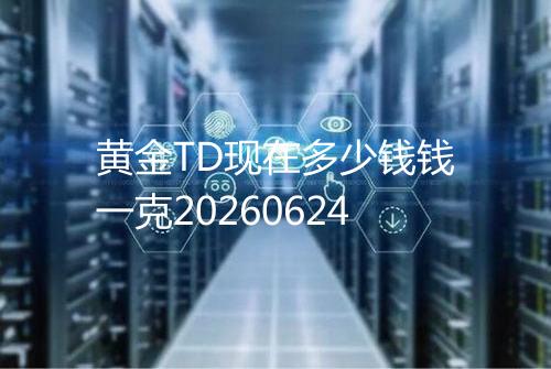 黄金TD现在多少钱钱一克20260624
