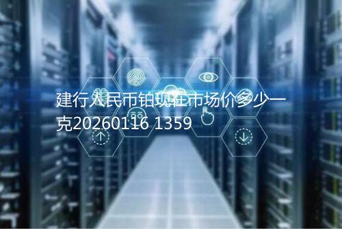 建行人民币铂现在市场价多少一克20260116 1359