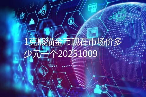 1克熊猫金币现在市场价多少元一个20251009