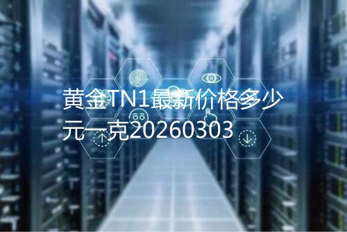 黄金TN1最新价格多少元一克20260303
